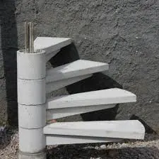 Escalera caracol premoldeada de hormigón